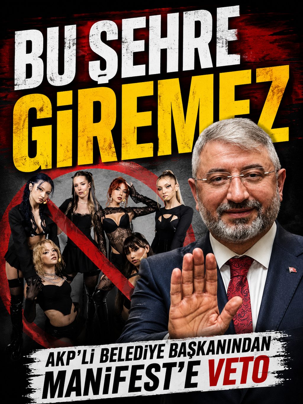 Çorum Belediye Başkanı’ndan Manifest’e veto: Bu şehre giremez
