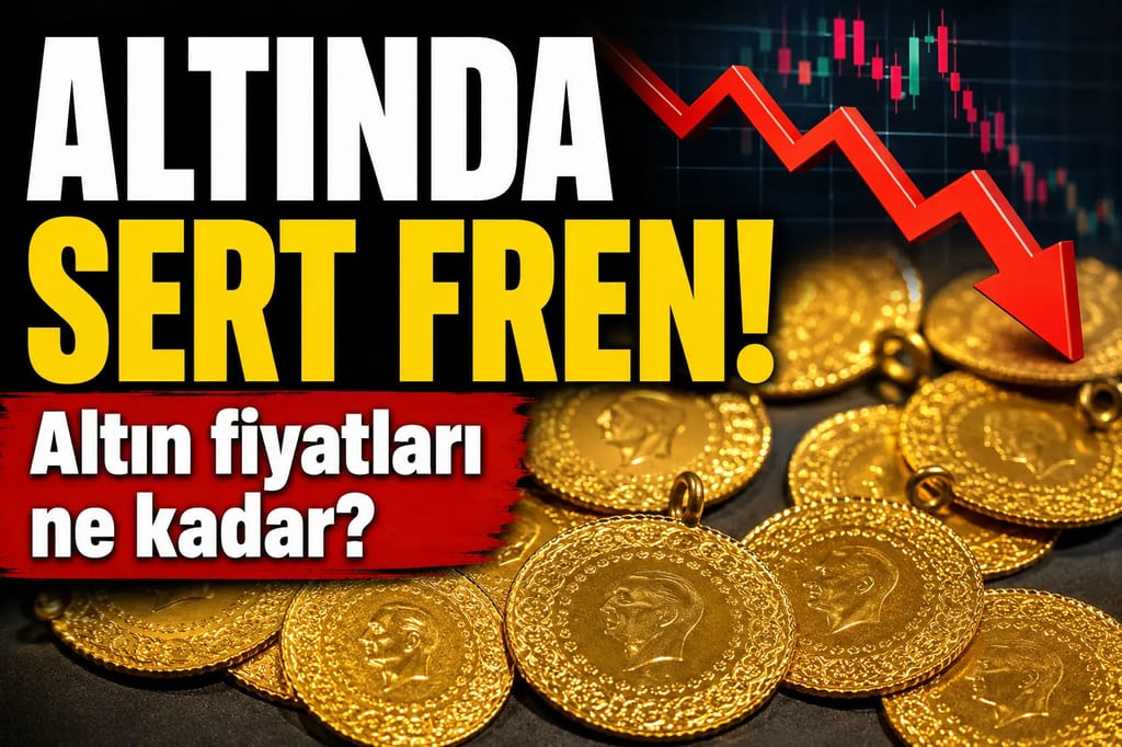 Altın piyasasında sert fren! Altın fiyatları ne kadar?
