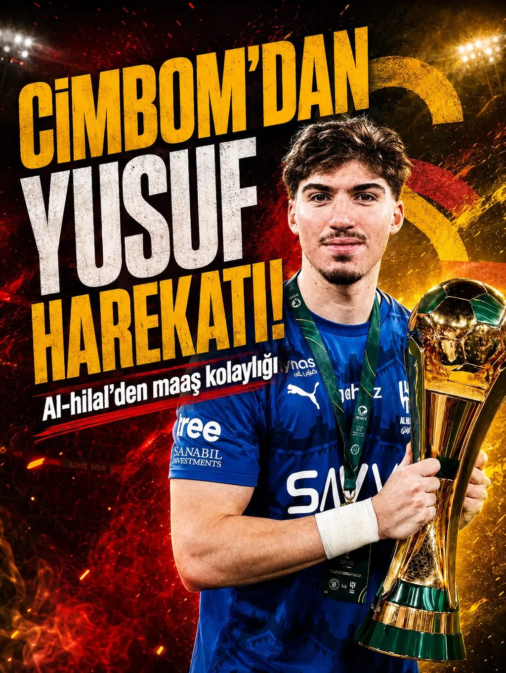 Galatasaray’da Yusuf Akçiçek bombası! Al-Hilal’den maaş kolaylığı