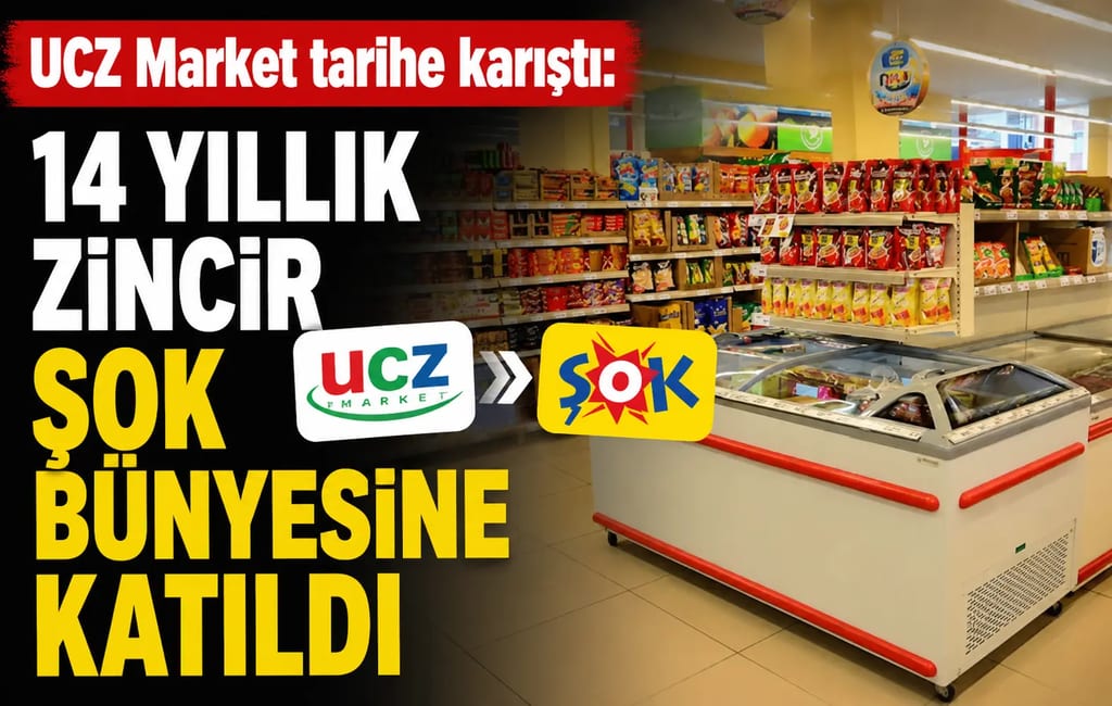 UCZ Market tarihe karıştı: 14 yıllık zincir ŞOK bünyesine katıldı