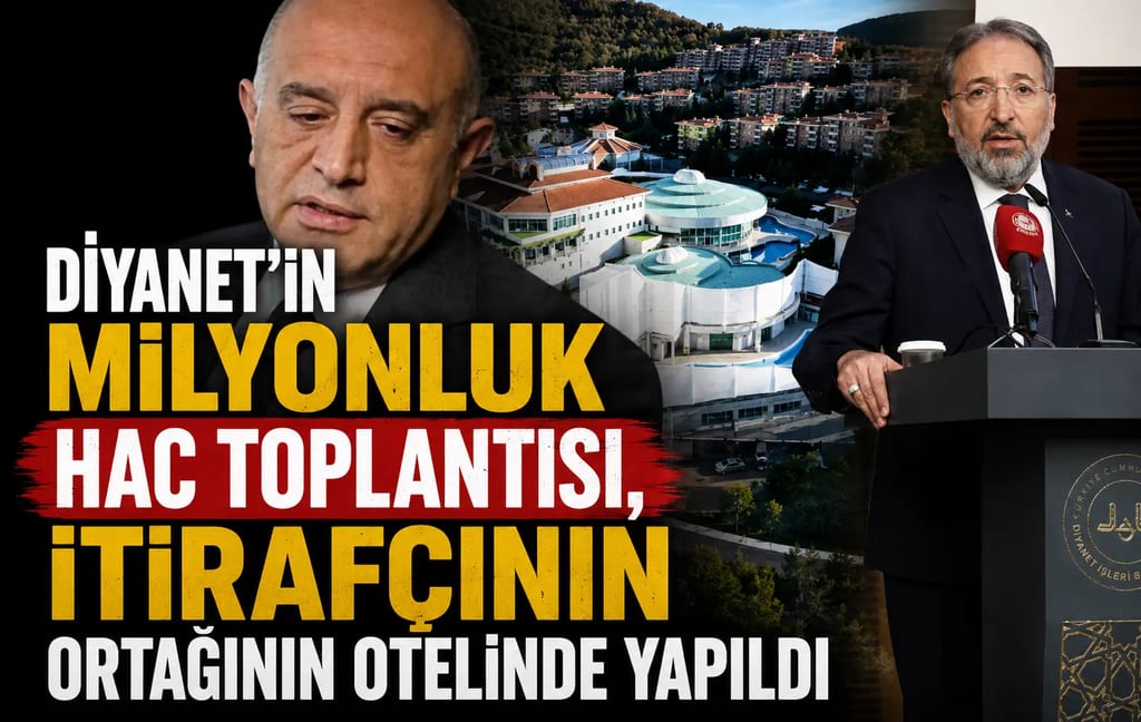 Diyanet’in milyonluk Hac toplantısı, itirafçının ortağının otelinde yapıldı