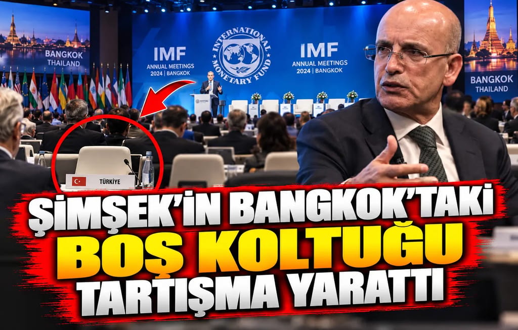 Şimşek’in Bangkok’taki boş koltuğu tartışma yarattı