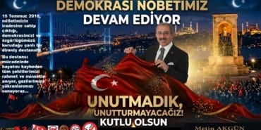 15 Temmuz Demkrasi Milli Birlik Günü