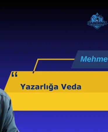 Yazarlığa Veda