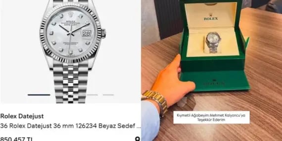 AKP’li gençlik kolları başkanının saat paylaşımı tepki çekti