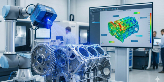 Yüksek Hassasiyetli 3D Tarama ile Ölçüm ve Modelleme Çözümleri