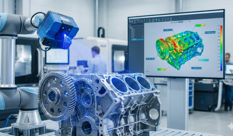 Yüksek Hassasiyetli 3D Tarama ile Ölçüm ve Modelleme Çözümleri