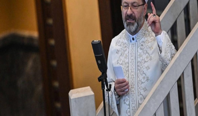 Adrese teslim kadro ilanı: Ali Erbaş akademisyen oldu!