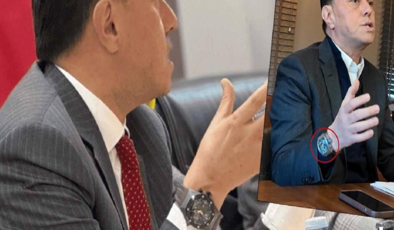 Hatipoğlu vites yükseltti: Şimdi de 19 milyonluk saat