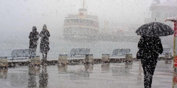 İstanbul için üç günlük hava alarmı: Kar kapıda!