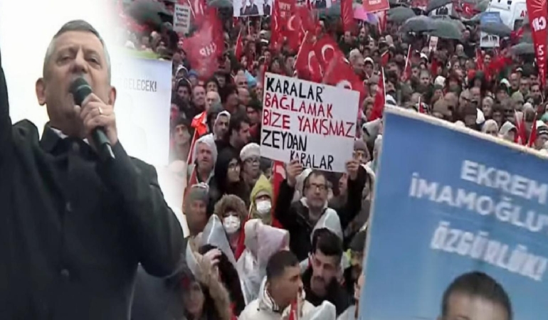 Özgür Özel’den 300 hesabı: ‘MHP ile birlikte’… Hatay’da Can Atalay mesajı: ‘Demokrasi ayıbı’