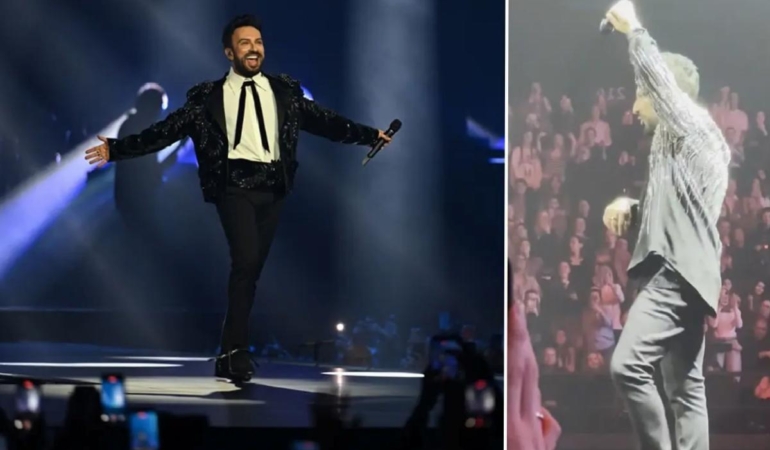 Tarkan’ın 7 yıl sonra verdiği konsere “Kuzu Kuzu” dansı damga vurdu