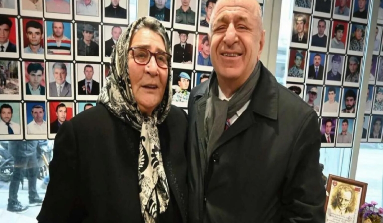 Ümit Özdağ’dan Pakize Akbaba’ya ziyaret