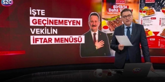 500 Bin TL Yetmeyen vekilin iftar menüsü