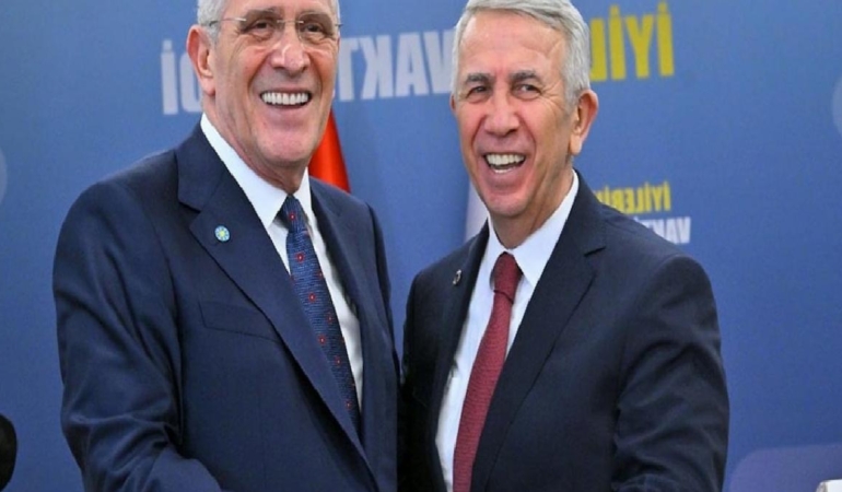 Mansur Yavaş İYİ Parti lideri Dervişoğlu’nu ziyaret etti