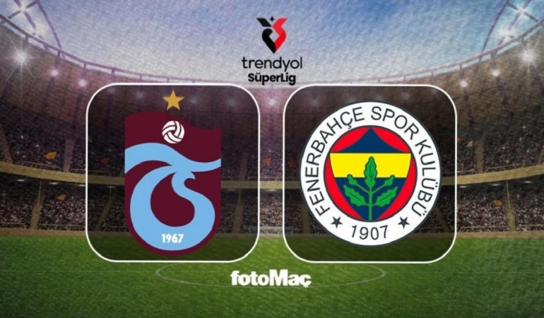 Trabzonspor-Fenerbahçe maçı canlı yayın: Ne zaman, saat kaçta, hangi kanalda?