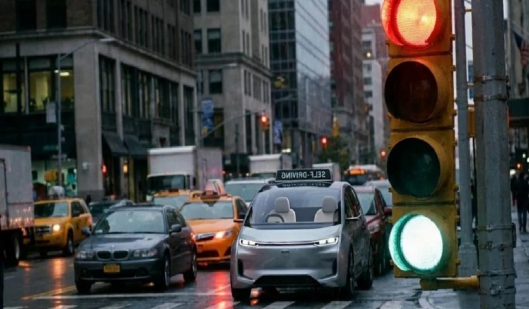 Trafik lambalarına dördüncü renk geliyor!