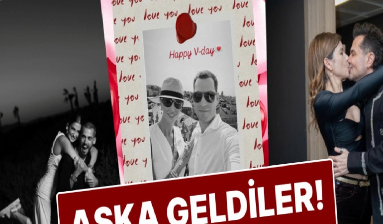 Ünlü İsimlerin 14 Şubat Sevgililer Günü Paylaşımları