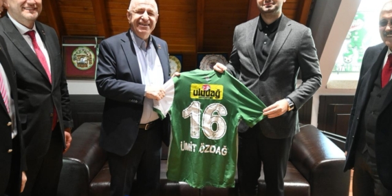 Ümit Özdağ’dan Bursaspor’a Ziyaret
