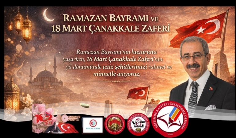 Başkan Akgün’den ‘18 Mart Çanakkale Zaferi’ ve ‘Ramazan Bayramı’ Mesajı