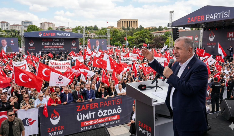 Zafer Partisi, Ankara ve Bursa’da miting yapacağını duyurdu