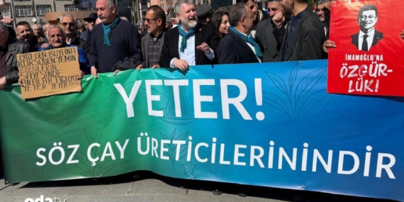 Rize’de çay üreticileri sokağa çıktı