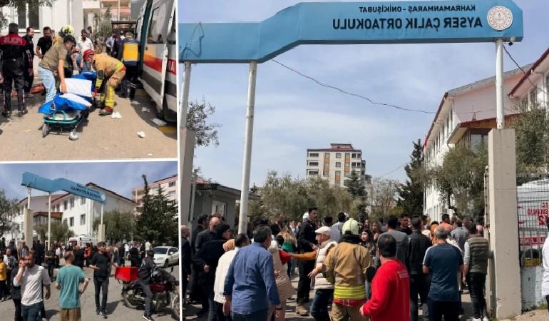 Okula kanlı baskın! 4 ölü, 20 yaralı var: Bakanlar Kahramanmaraş’a gidiyor