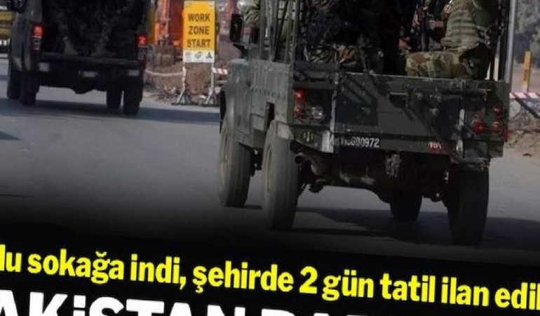 Pakistan barış görüşmelerinde önce alarma geçti: Ordu sokağa indi, 2 gün tatil ilan edildi