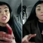 tiktok-fenomeni-dehset-sacti-polis-arabasindan-canli-yayina-devam-etti