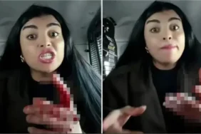 tiktok-fenomeni-dehset-sacti-polis-arabasindan-canli-yayina-devam-etti