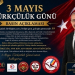 3 Mayıs Türkçülük Günü Görseli