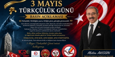 3 Mayıs Türkçülük Günü Görseli