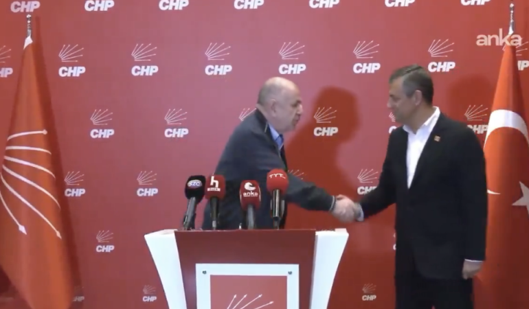 Zafer Partisi Genel Başkanı Ümit Özdağ’dan mutlak butlan kararı sonrası CHP’ye destek ziyareti