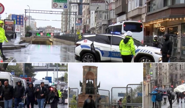 İstanbul'da 1 Mayıs önlemleri_ Taksim kapatıldı, birçok noktada güvenlik önlemi alındı