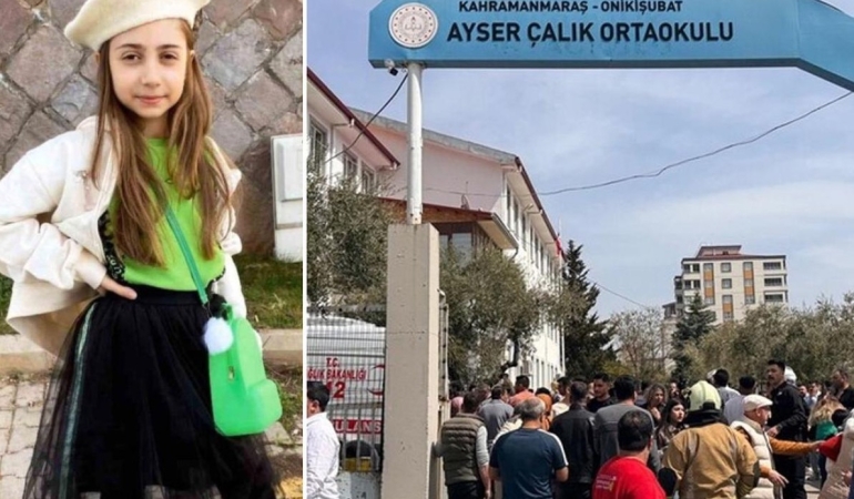 Kahramanmaraş'taki okul saldırısında ağır yaralanan Almina Ağaoğlu hayatını kaybetti