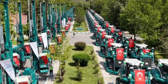 DSİ’nin ‘yeşil karınca’ filosu güçlendi